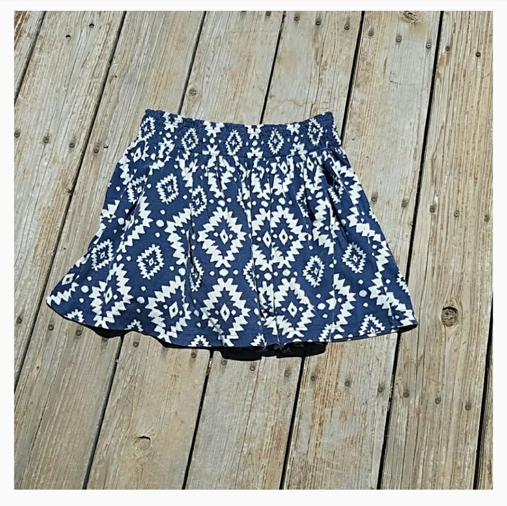 Flirty Tribal Print Skirt